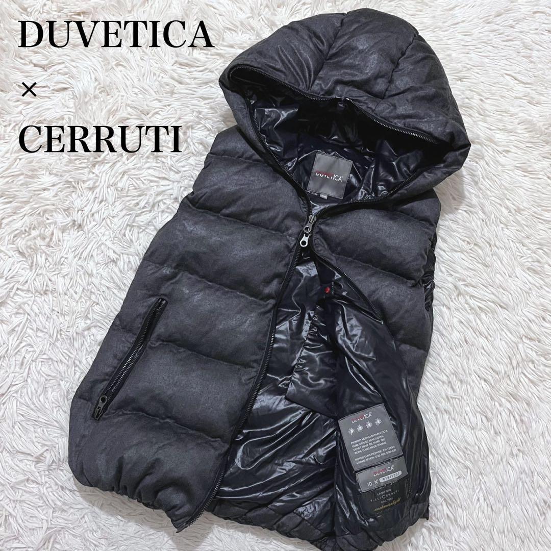 ✨美品✨デュベティカ　ダウンベスト　チェルッティ　カシミヤ　グレー　38