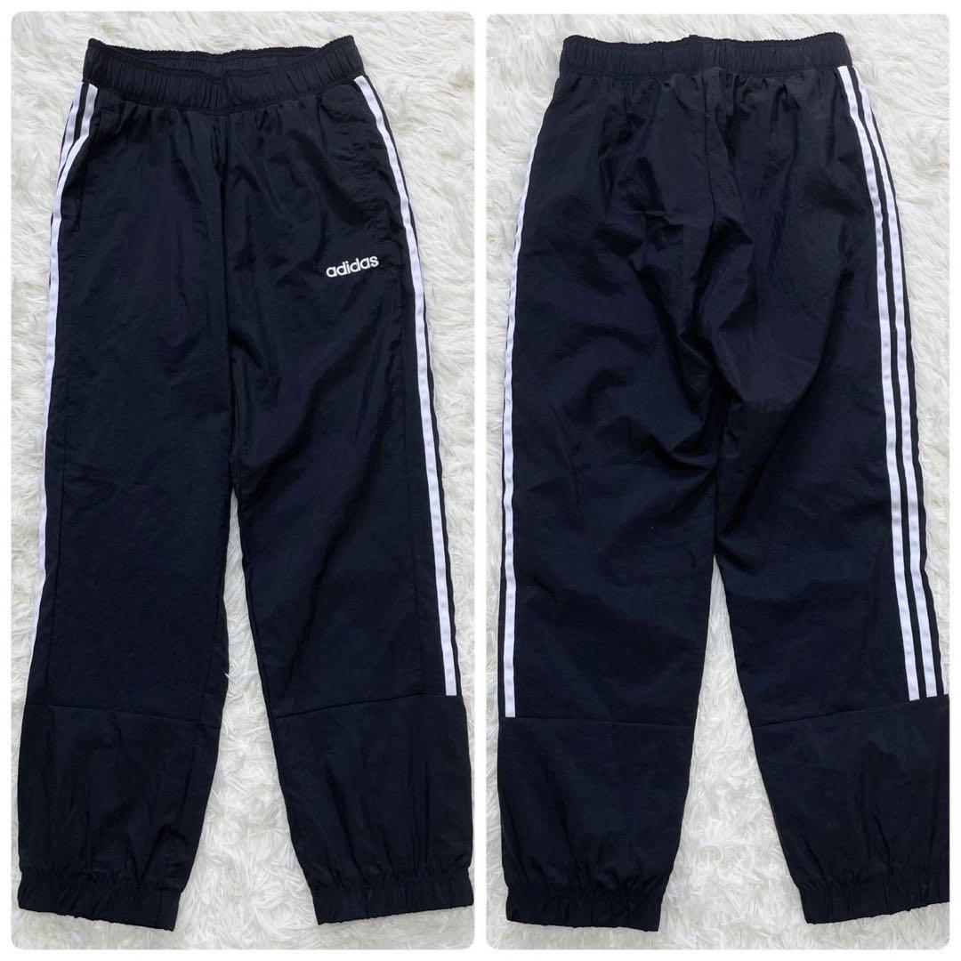 12【美品】adidas アディダス ジャージ セットアップ M 黒