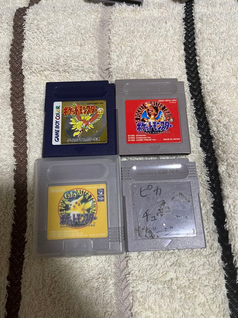 【訳あり】ゲームボーイとGBカラーのソフト　15個セット　ポケモン etc