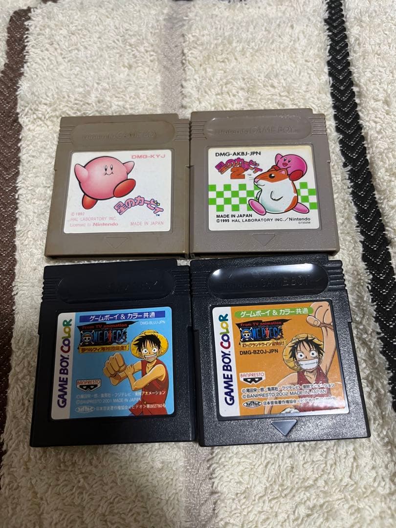 【訳あり】ゲームボーイとGBカラーのソフト　15個セット　ポケモン etc