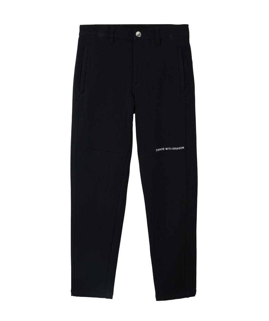 新品☆ダンスウィズドラゴン ゴルフ ストレッチ ボトムス ☆黒☆ウェスト87cm