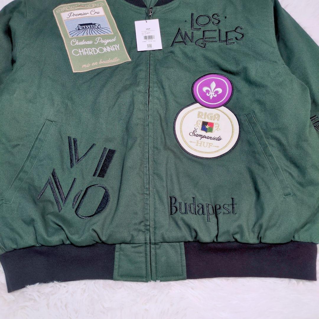 入手困難✨HUF ハフ MA-1 ストラトフォード ツアー フライトジャケット