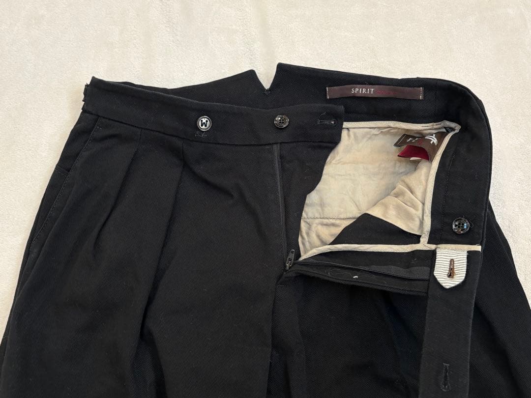 BERWICH ベルウィッチ スコッチ パンツ 46 黒