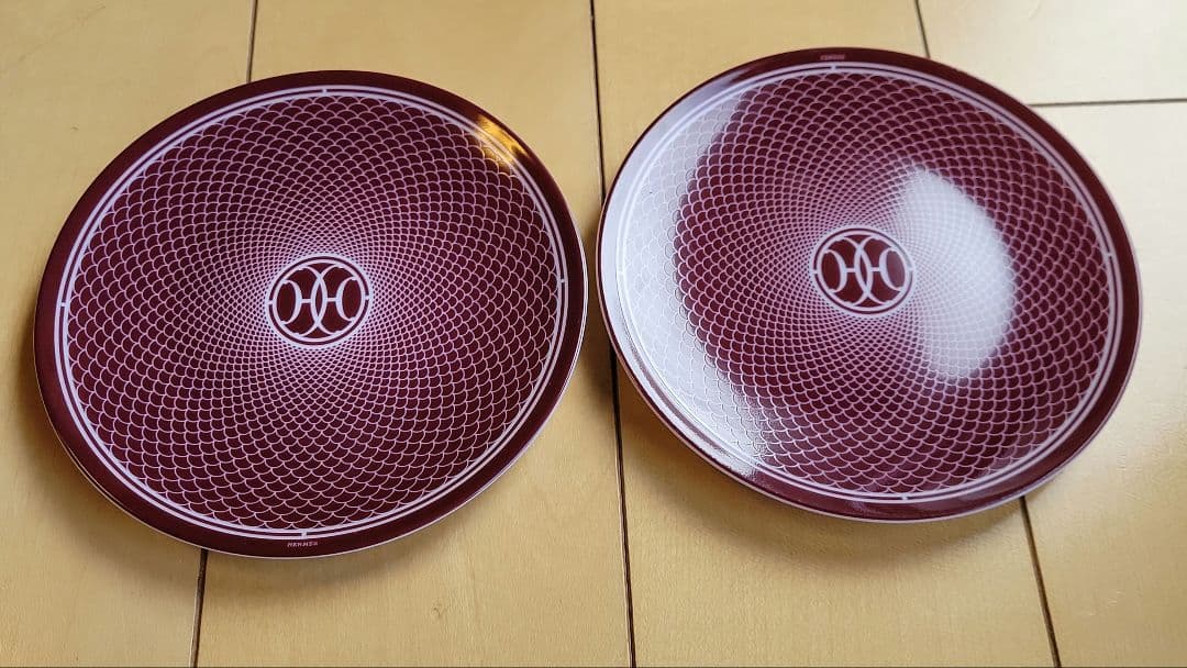 エルメス❶アッシュ・デコ　パンプレート2枚