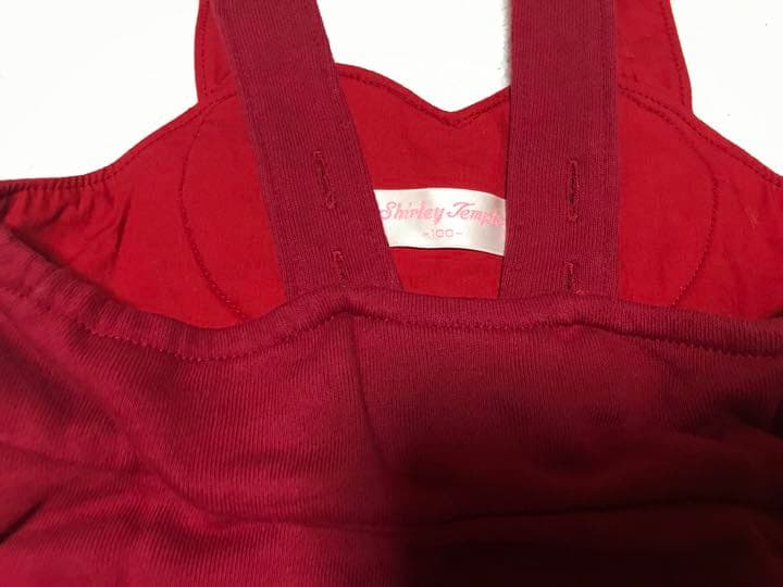 ほぼ新品 シャーリーテンプル ハート ワンピース 100