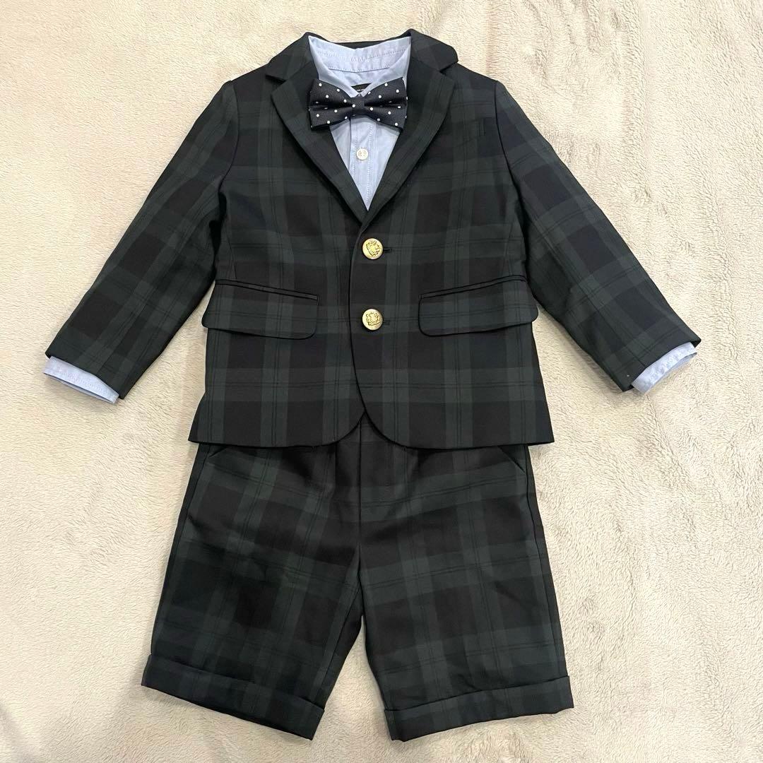 グリーンレーベル　105 キッズ　子供　男の子　フォーマル　スーツ　入園式