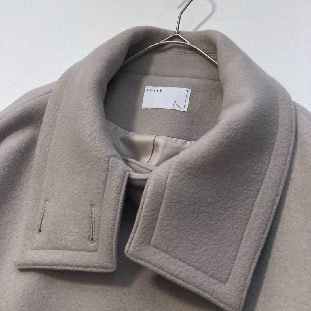 ・*)様 【人気完売品】NOBLE　2023AW スタンドカラーオーバーコート