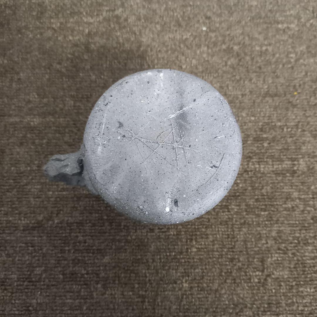 珠洲古窯 燻べ焼 ジョッキ 2客 ペア 中山達磨 栞付 未使用 木箱付き