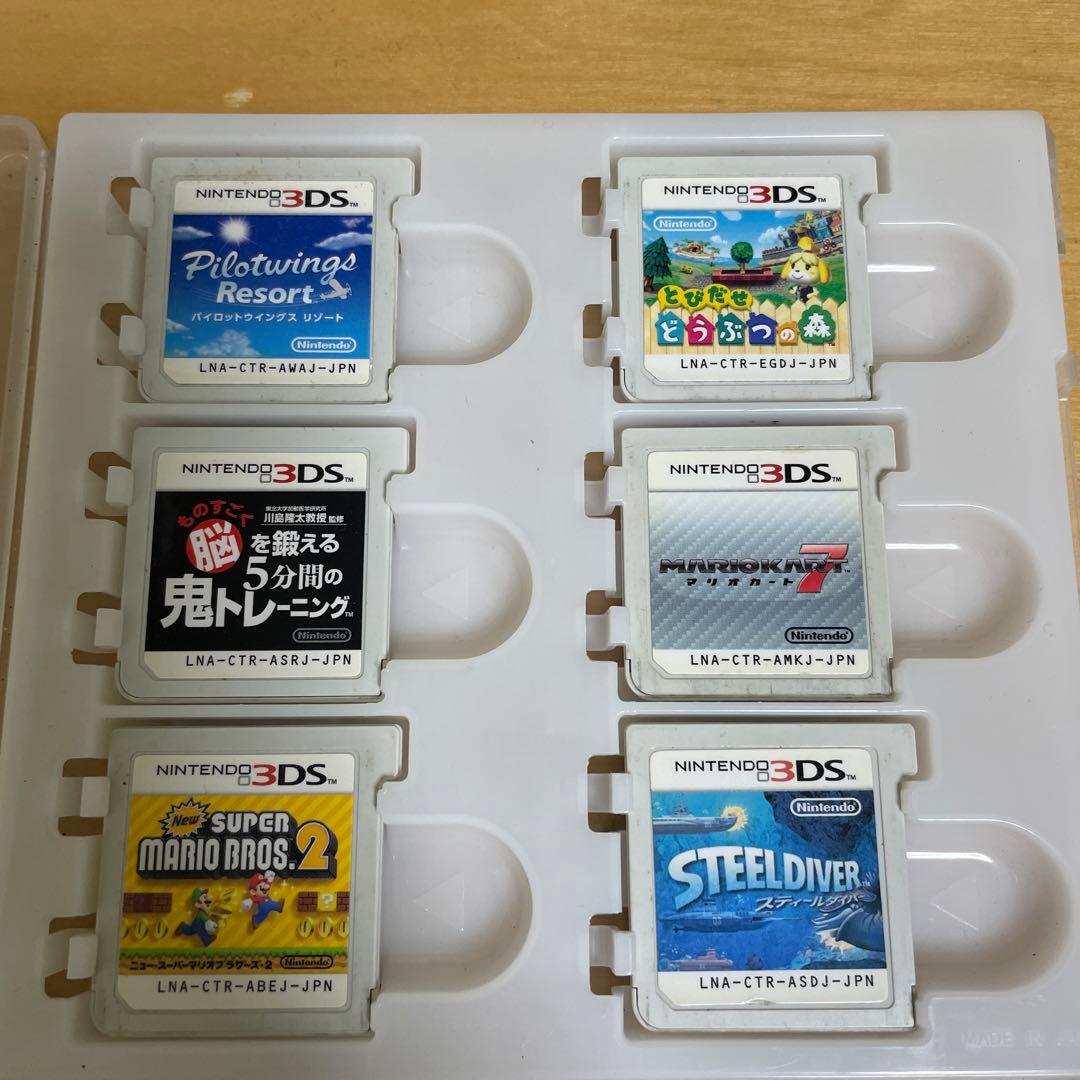 3DS/ブラック/カセット6個付