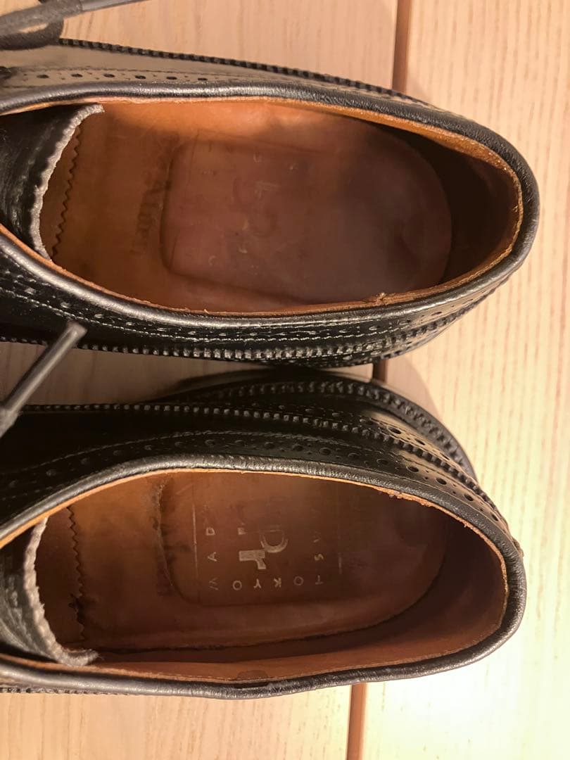 Alden Beams Plus 別注　7Dロングウイングチップ