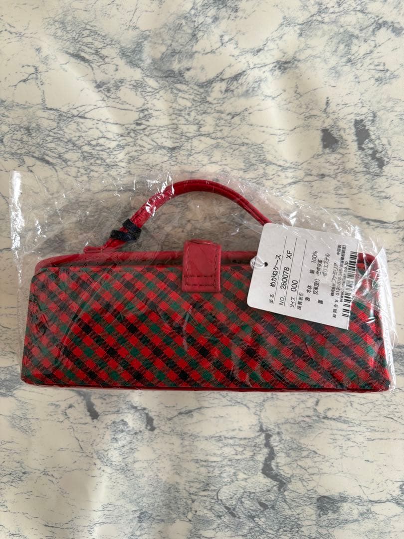 【新品・タグ付き】ファミリアめがねケース　メガネケース