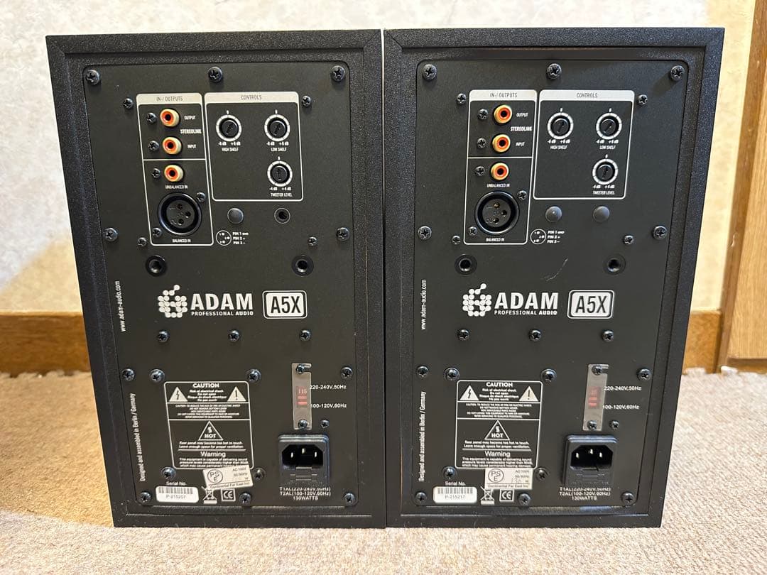 ADAM AUDIO A5X スタジオモニタースピーカー
