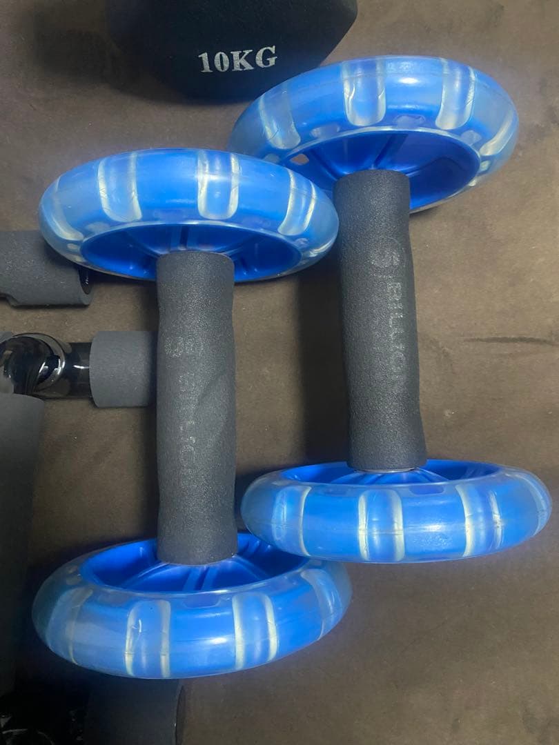 muscle power set ダンベル、懸垂バーetc...