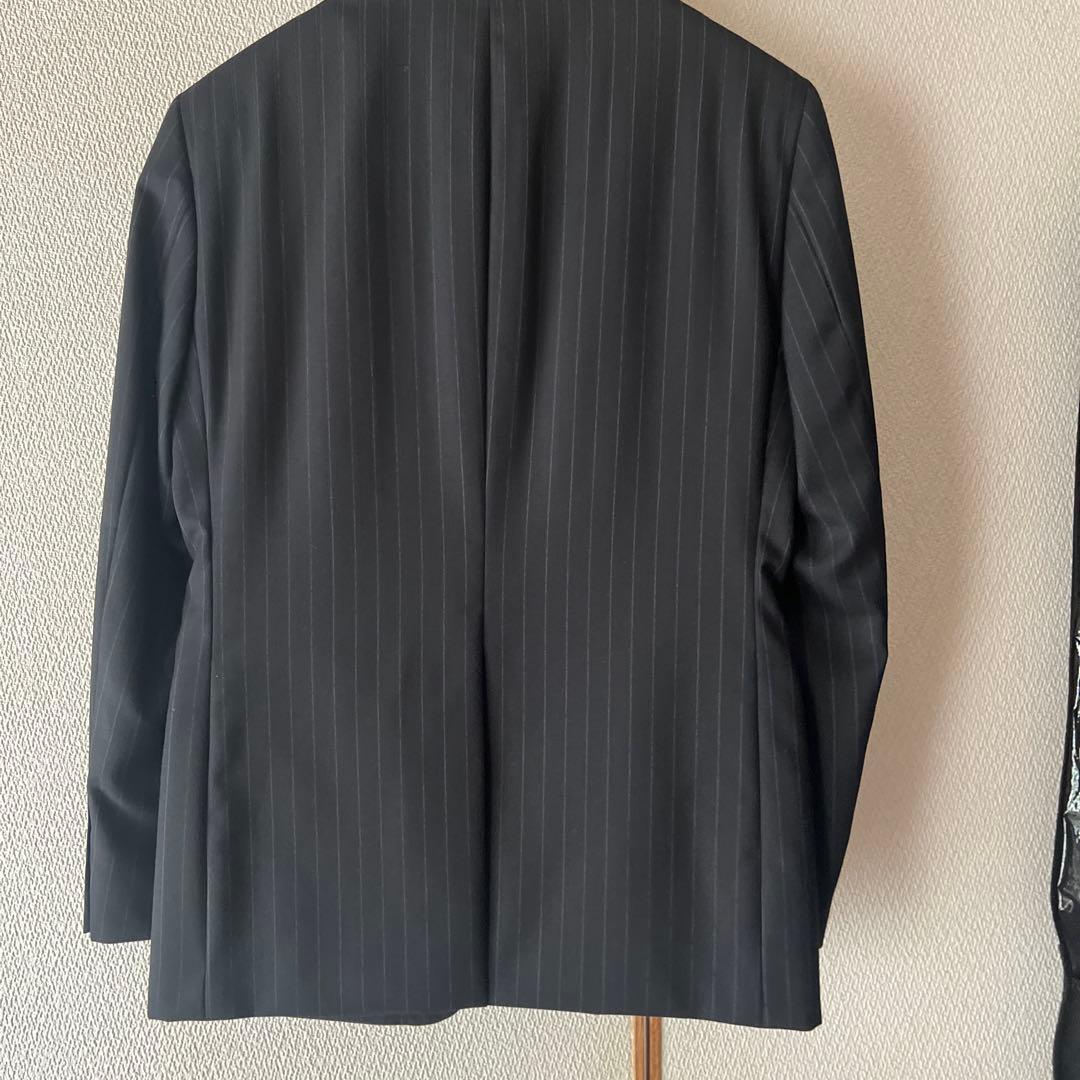 【美品】ダーバン セットアップ スーツ ビジネス ブラック S〜Mサイズ