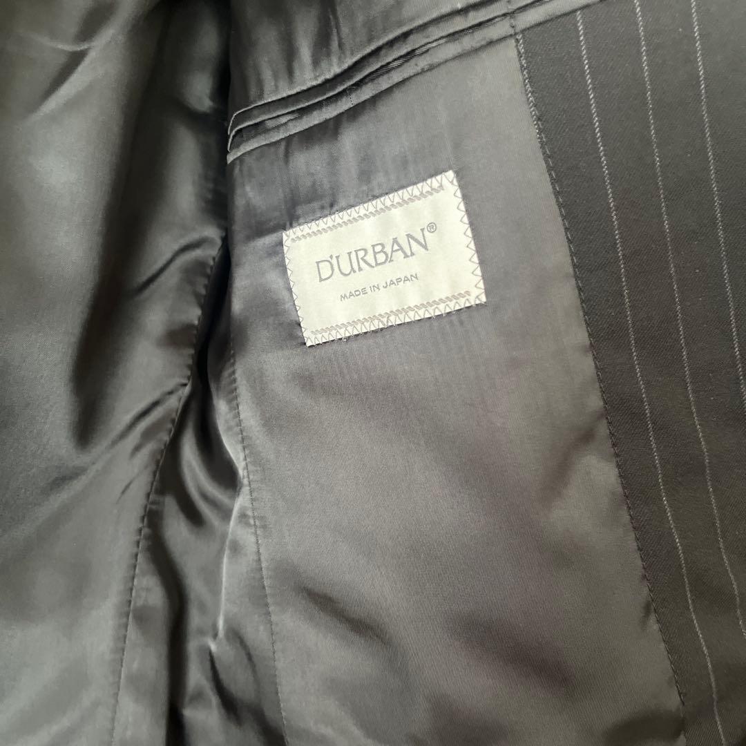 【美品】ダーバン セットアップ スーツ ビジネス ブラック S〜Mサイズ