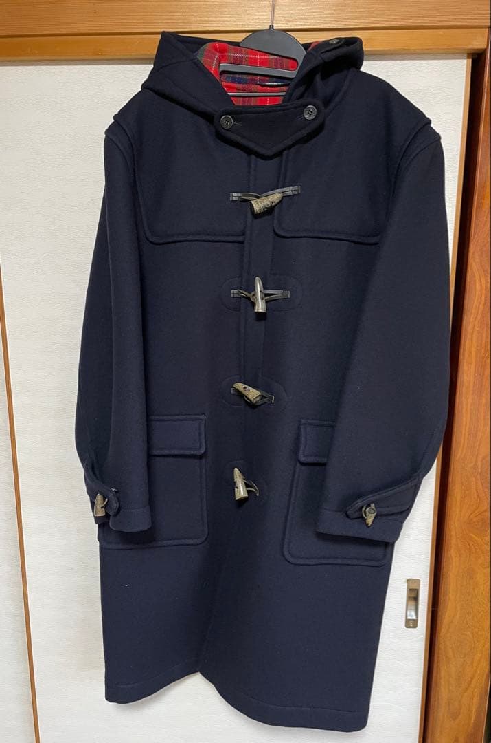 ダッフルコート ネイビー　バラクータ　BARACUTA 44 XL