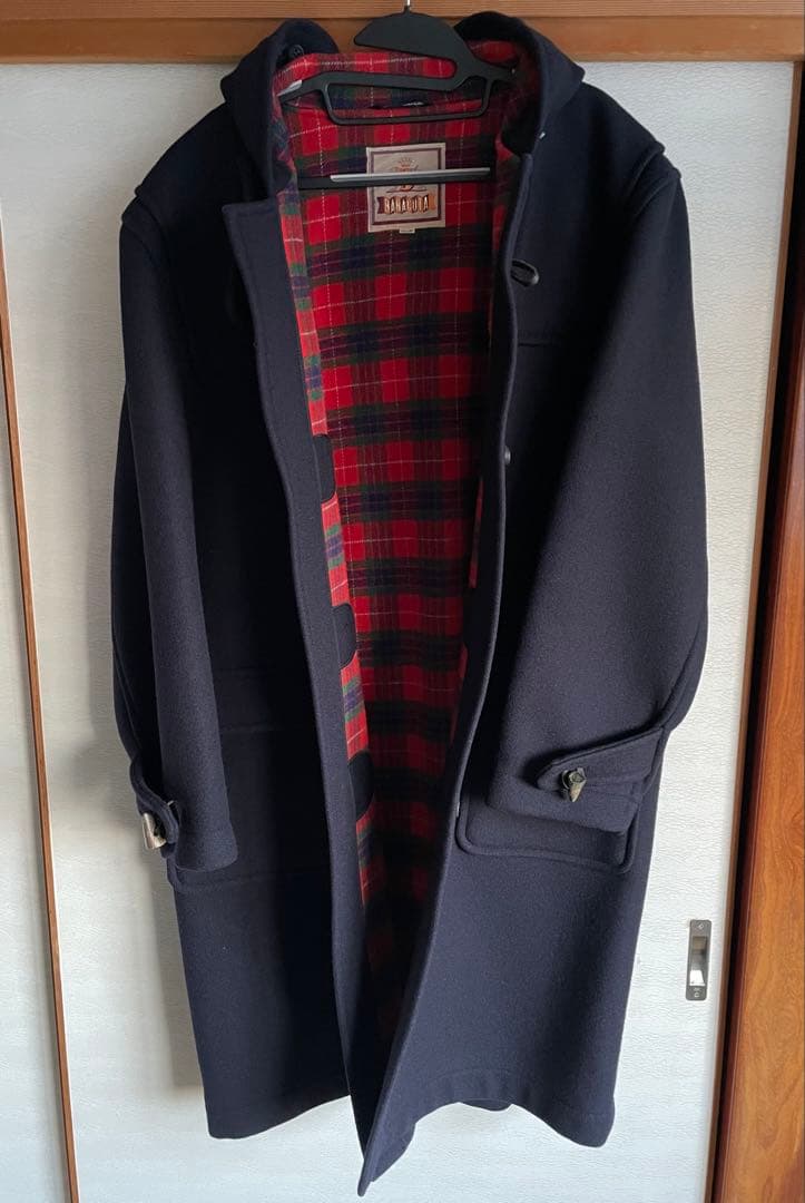 ダッフルコート ネイビー　バラクータ　BARACUTA 44 XL