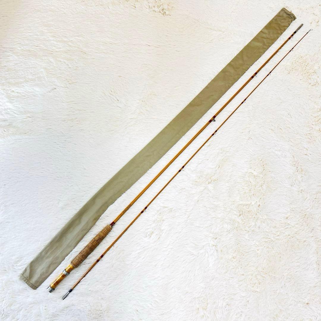 【超希少!】 クリハラロッドクラフト フライロッド バンブーロッド K-203