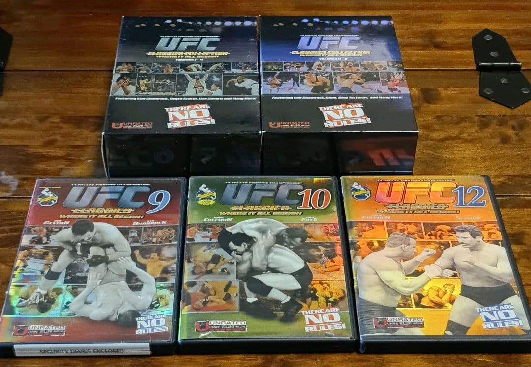 11枚 希少 DVD UFC CLASSIC 1～12(11抜け) バラ売り×