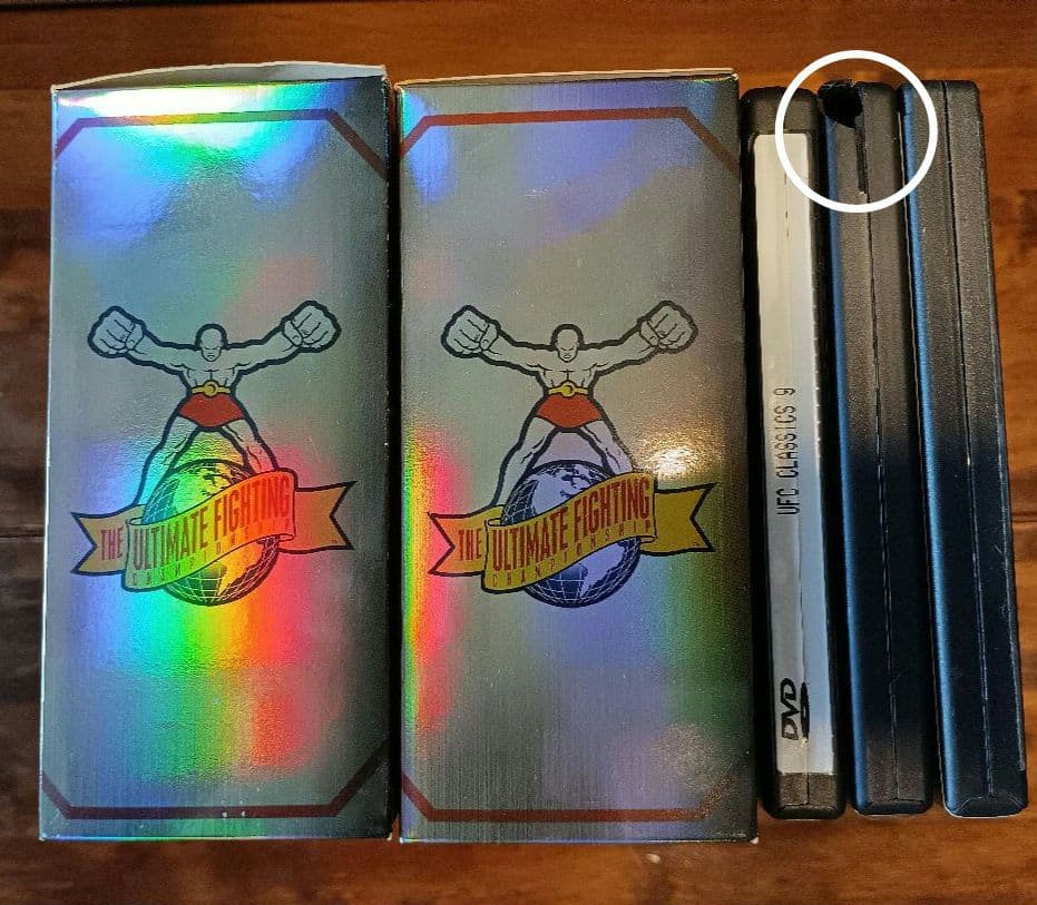 11枚 希少 DVD UFC CLASSIC 1～12(11抜け) バラ売り×