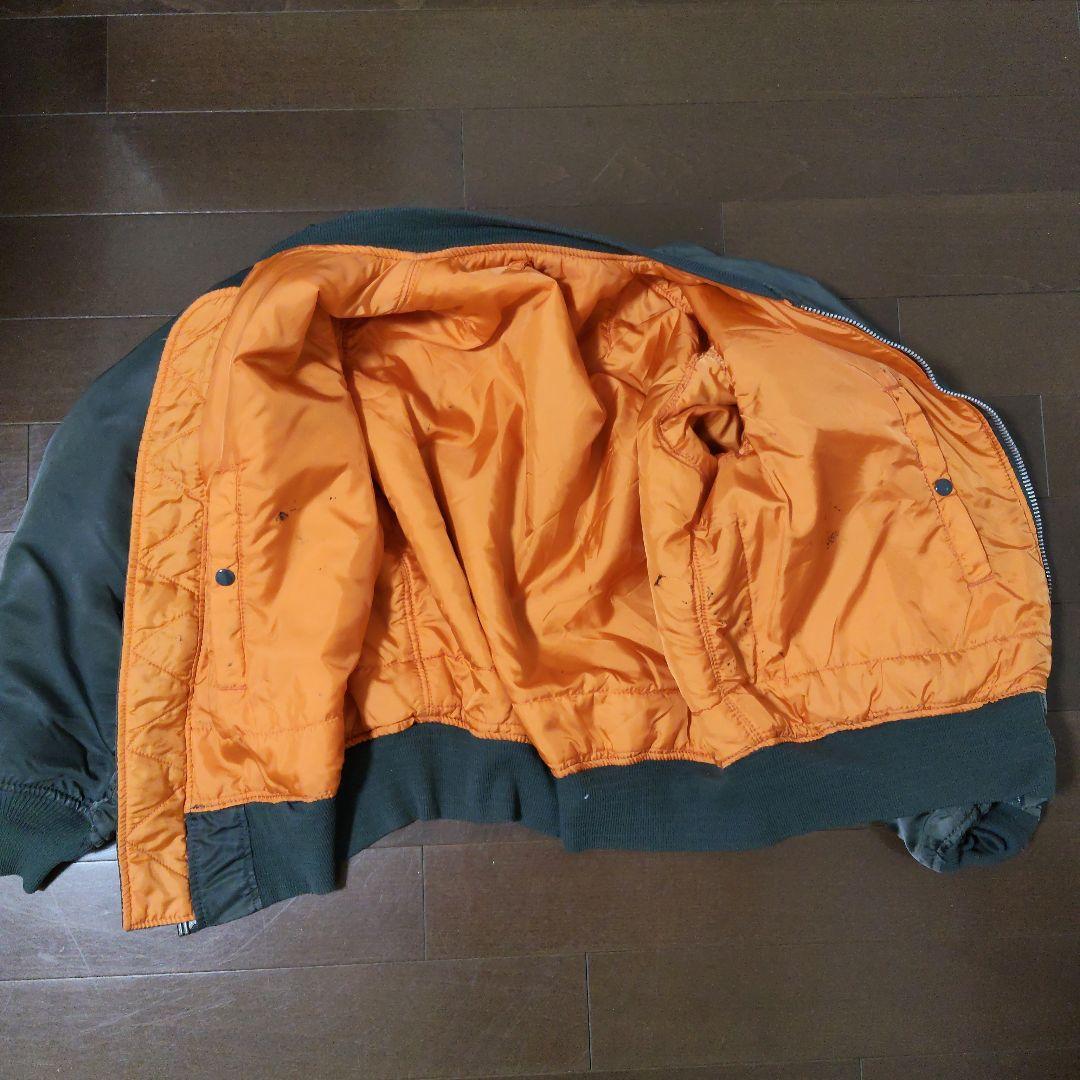 80s ALPHA INDUSTRIES MA-1 usa製