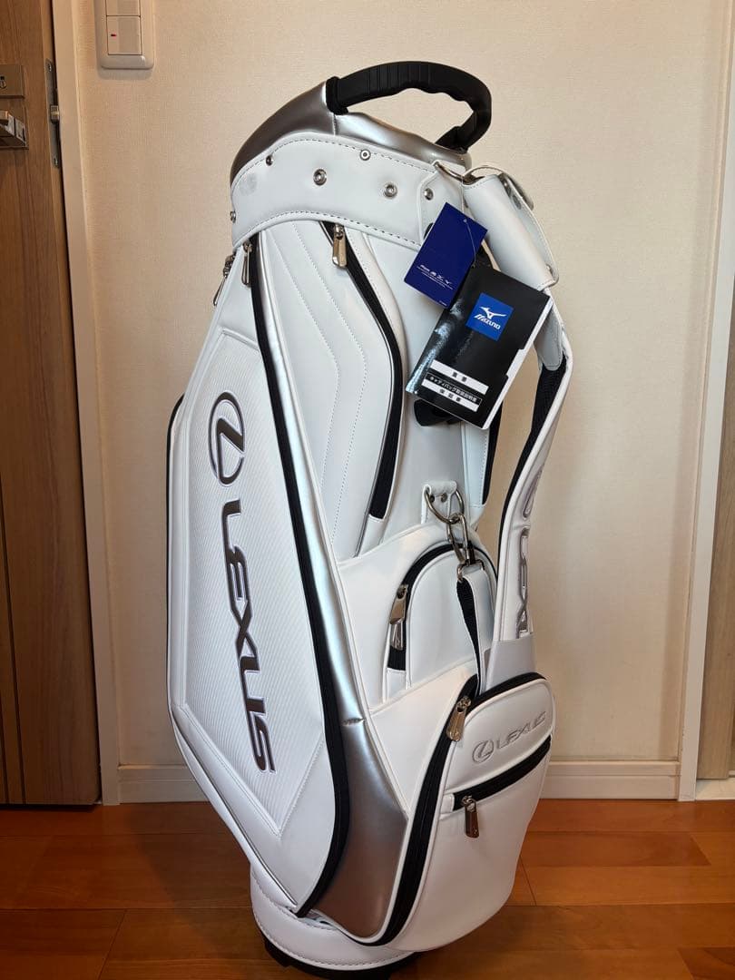 LEXUS ゴルフバッグ・キャディバッグ ホワイト