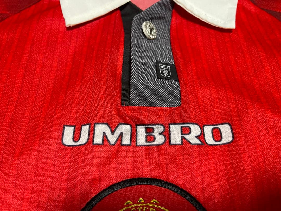 97-98 マンチェスターユナイテッド 長袖ユニフォーム M ベッカム