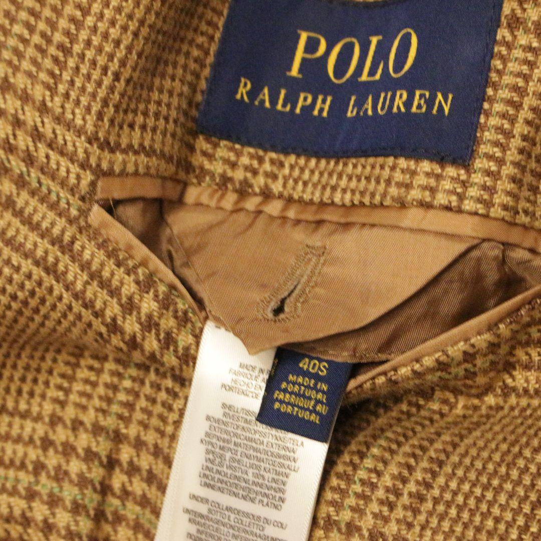 Polo Ralph Lauren チェック柄 ダブルブレスト 40S