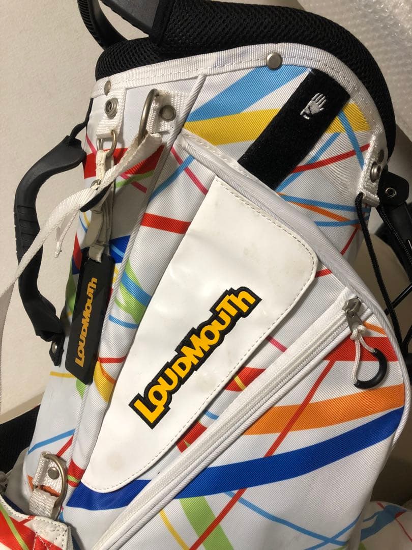 【送料込み】廃盤希少品　ラウドマウス　スタンド式キャディバッグ 軽量