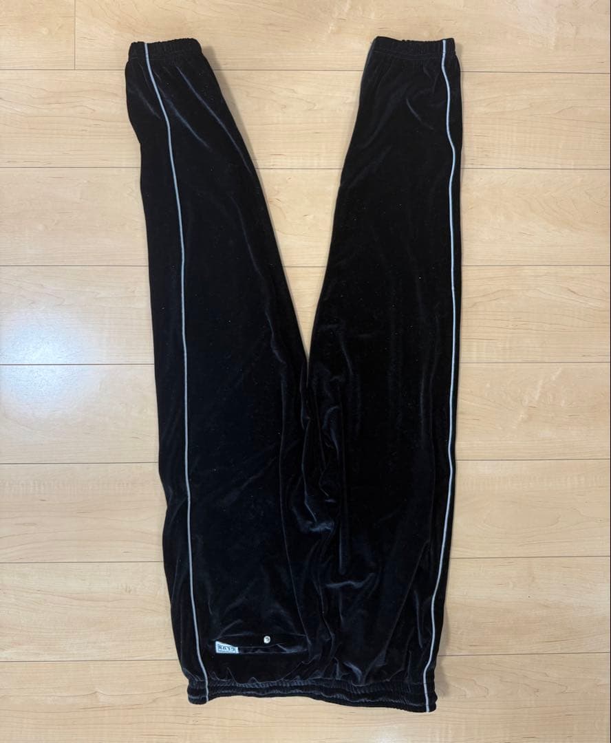プロクラブベロアパンツ黒