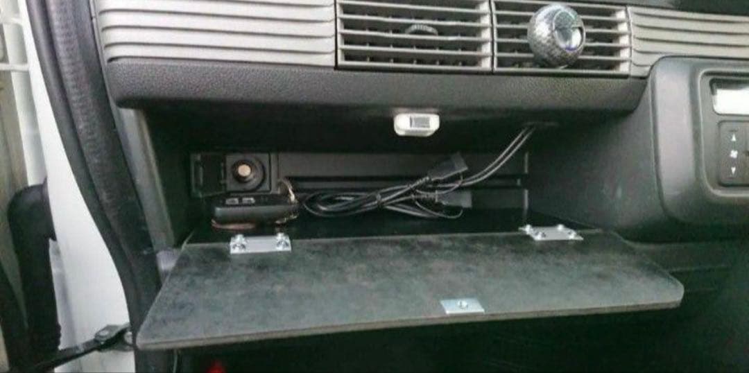 N-VAN　ハンドメイドテーブル改ショートタイプ＆インパネトレイセット！