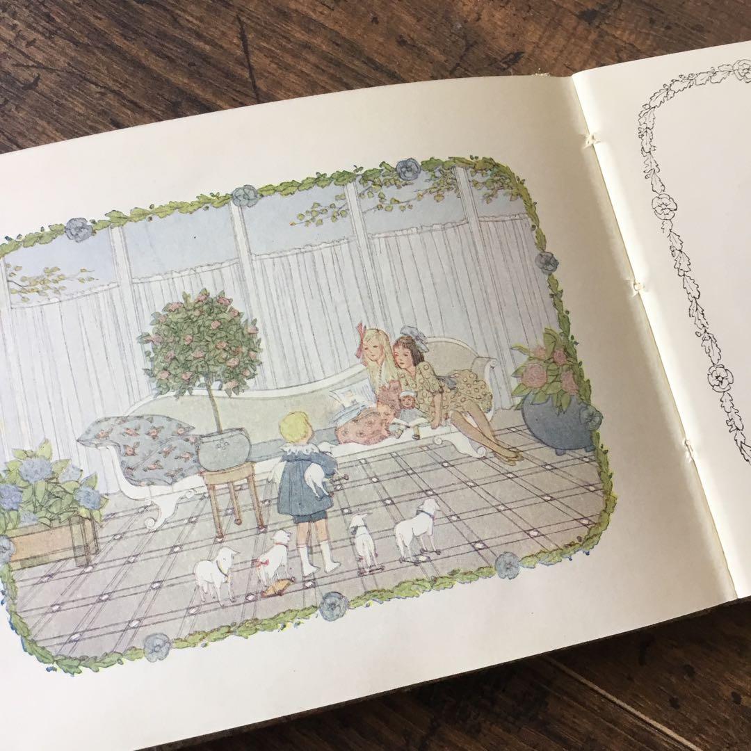 洋書　古い絵本　イギリス　2巻