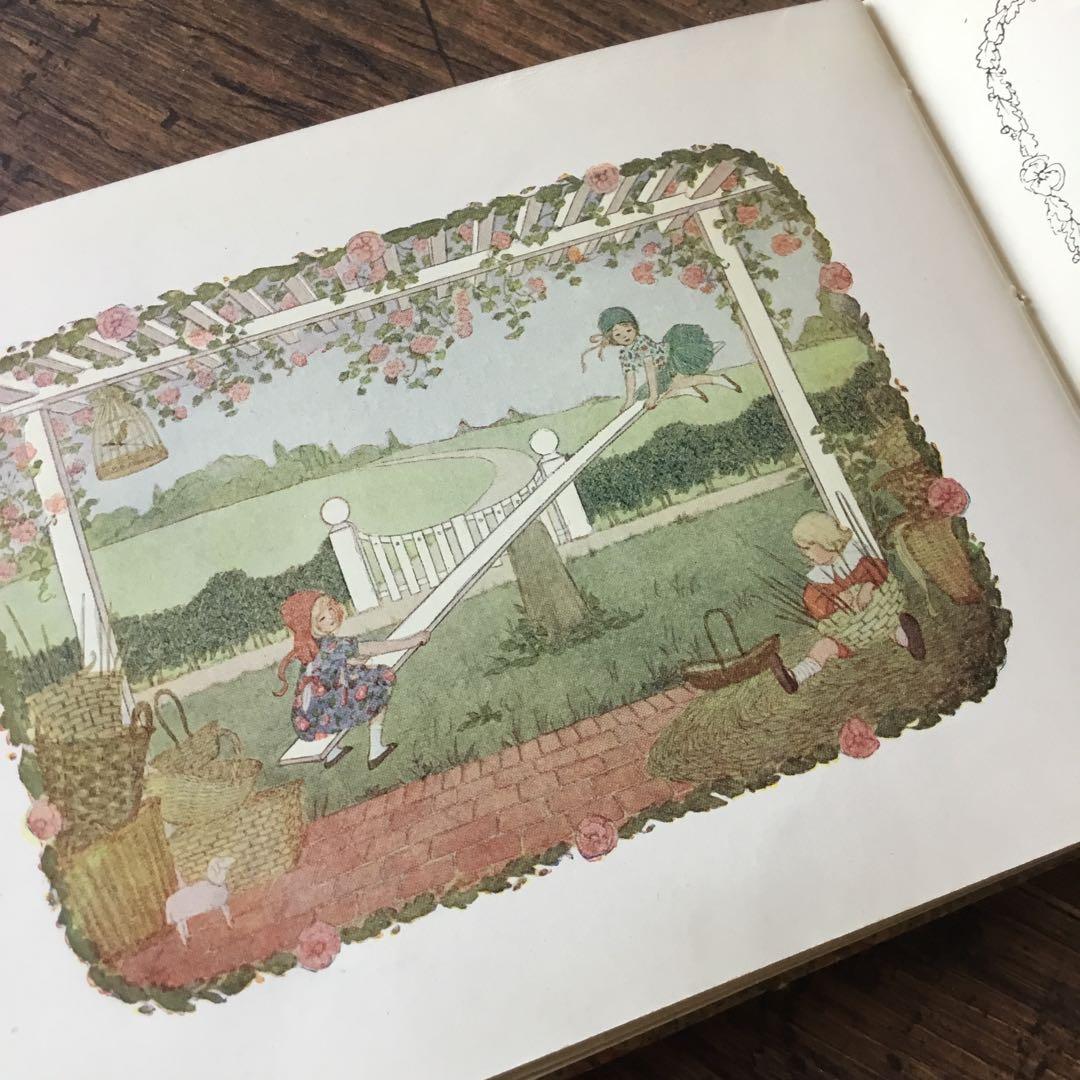 洋書　古い絵本　イギリス　2巻