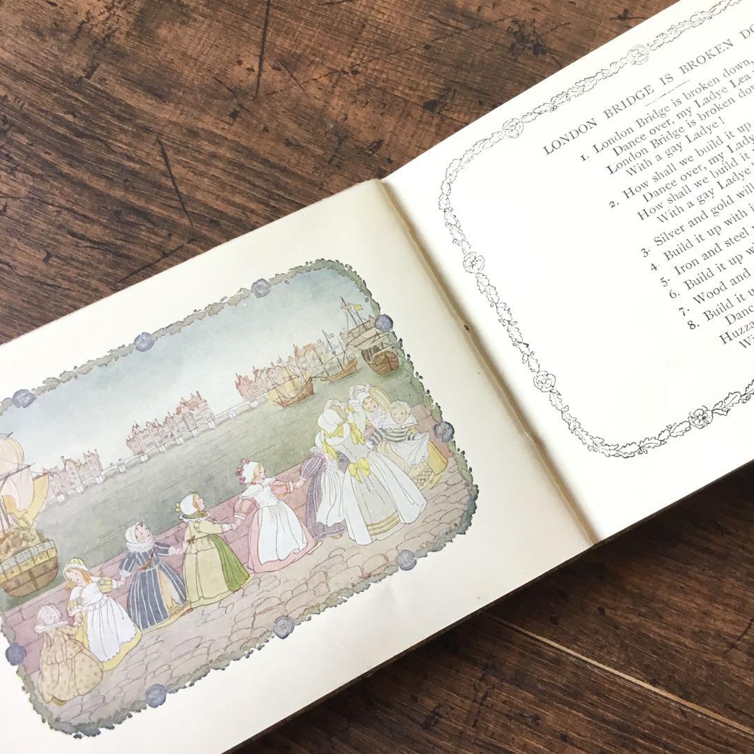 洋書　古い絵本　イギリス　2巻