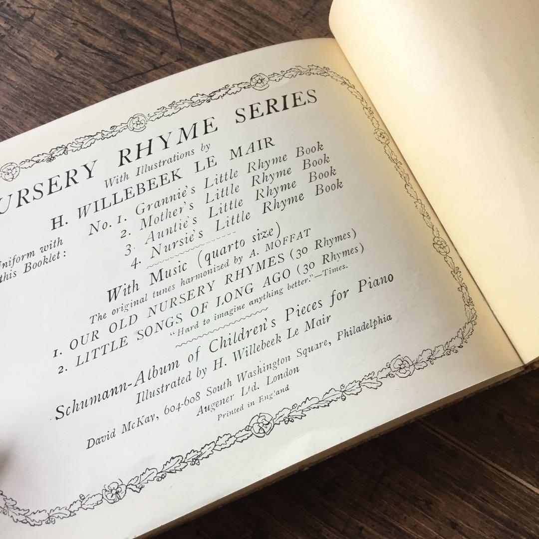 洋書　古い絵本　イギリス　2巻