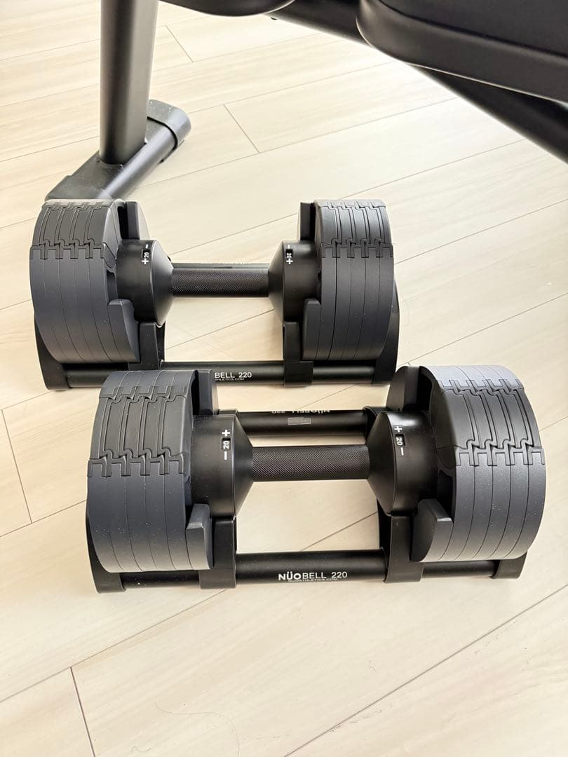 フレックスベル20kg 2kg刻み 2個セット＋リーディングエッジベンチ台