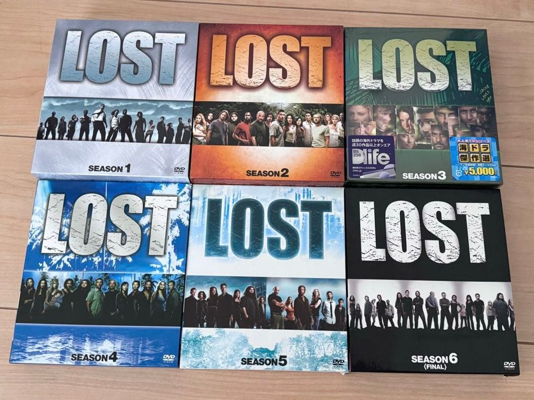 海外ドラマDVD LOST 全6シーズン コンパクトボックスセット