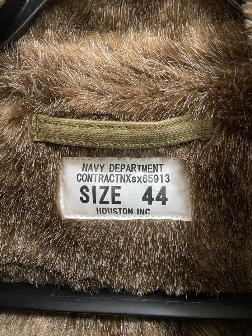 【美品】HOUSTON INC ミリタリージャケット サイズ44