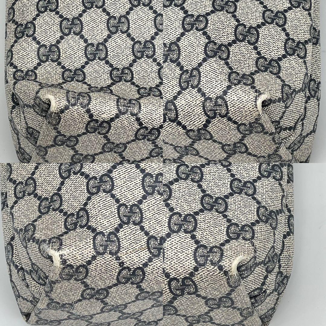 グッチ トートバッグ 肩掛け GG柄 インターロッキング シェリーライン PVC