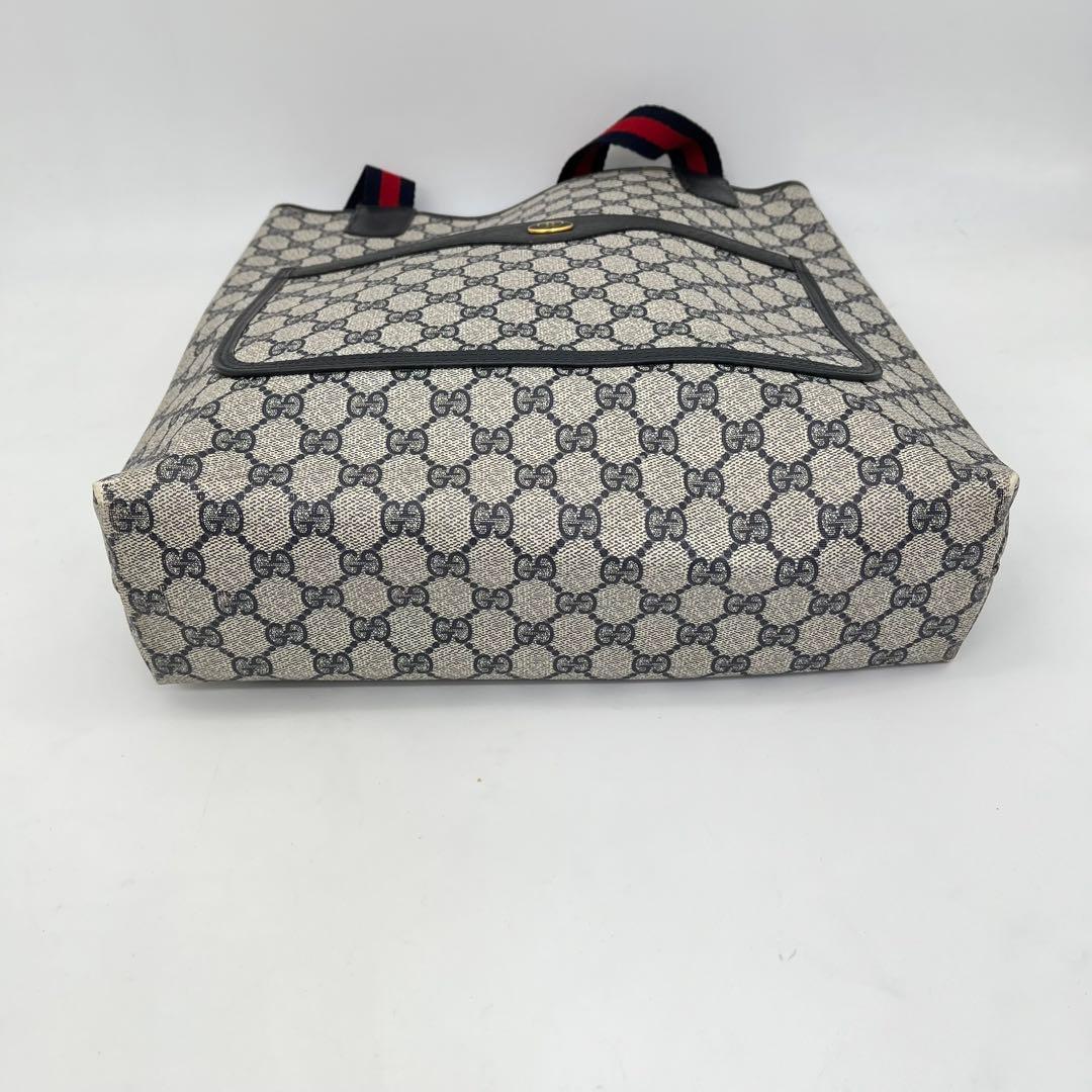 グッチ トートバッグ 肩掛け GG柄 インターロッキング シェリーライン PVC