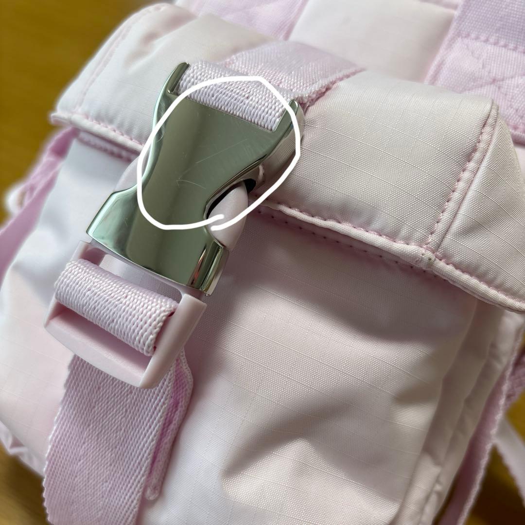 レスポートサック 神崎恵さんコラボ パフィミニバッグ ピンク ショルダーバッグ