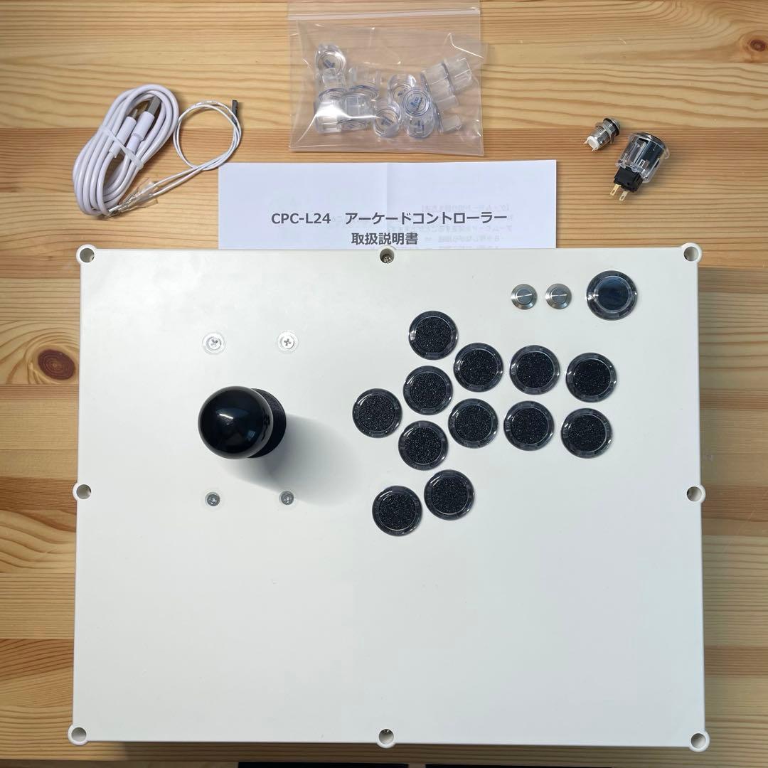 【CPC-L24】アーケードコントローラー　アケコン　24mm φ24 増設