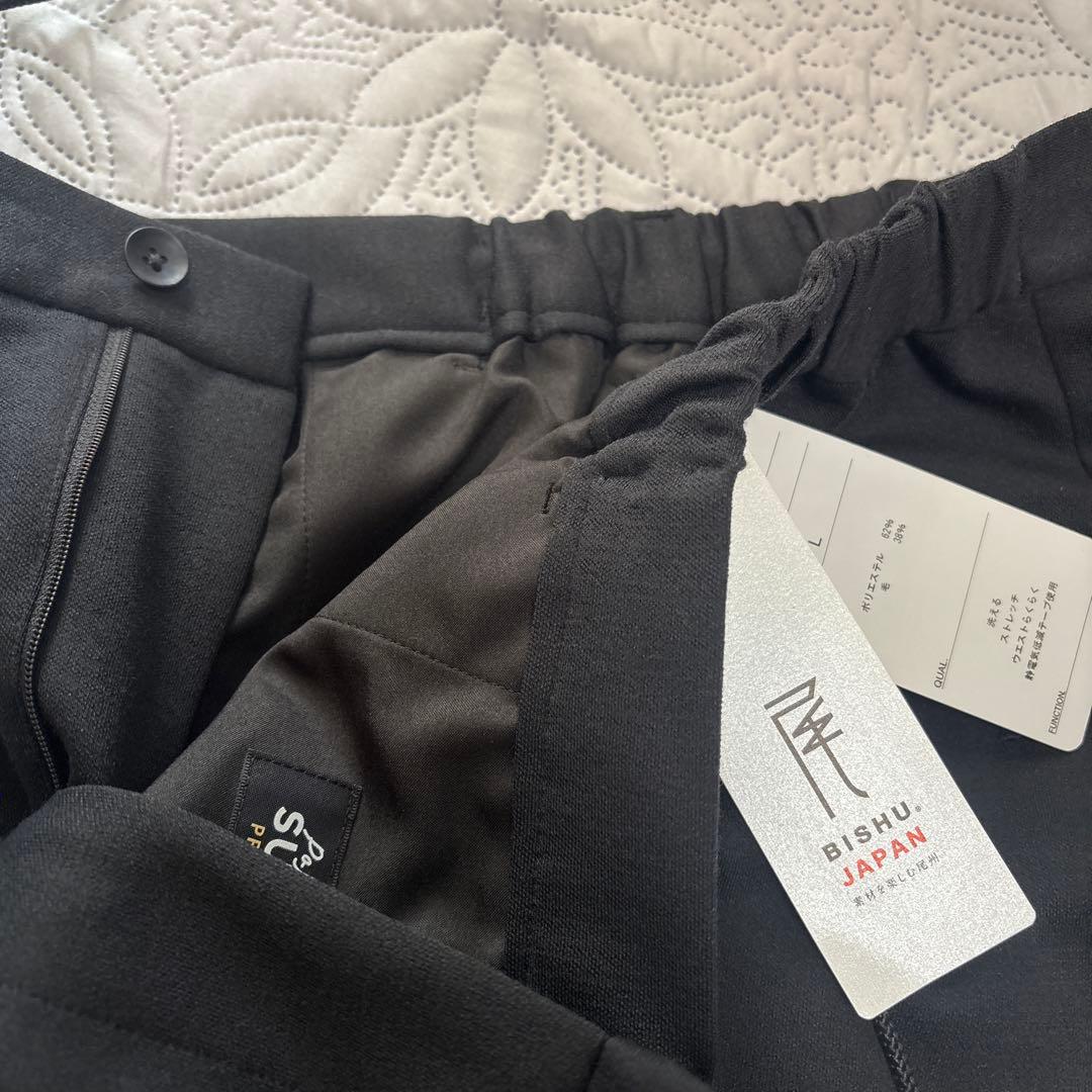 サイズB L 1.6万⭕️上下セット【パジャマスーツ】プレミアム 日本製素材 尾州