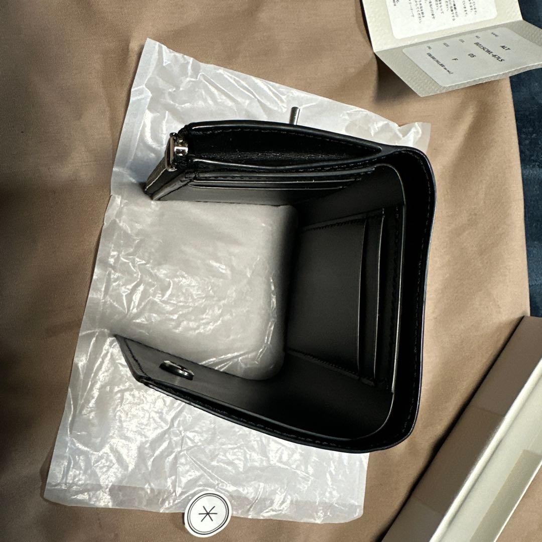 ED ROBERT JUDSON ブラックレザー 三つ折り財布