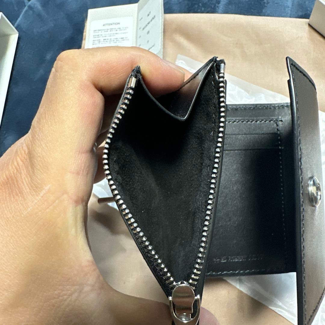 ED ROBERT JUDSON ブラックレザー 三つ折り財布