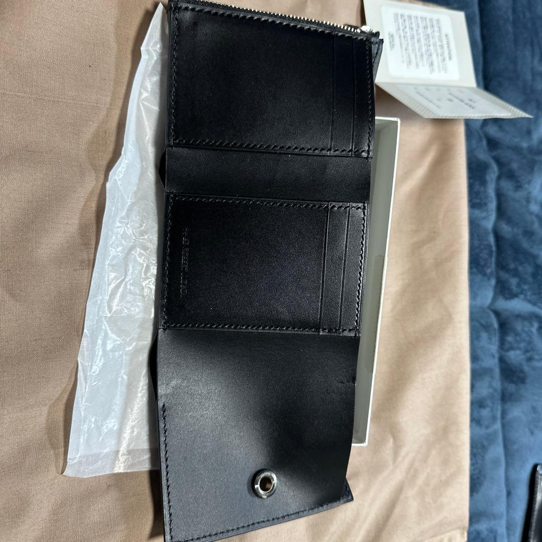 ED ROBERT JUDSON ブラックレザー 三つ折り財布