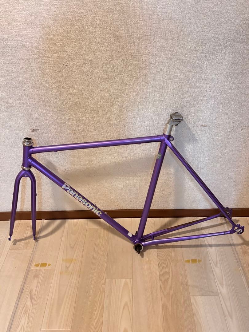 パナモリ　クロモリ　ロードバイク　フレームセット