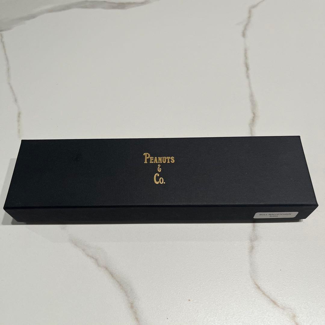 【Peanuts&Co】BULL WALLET CHAIN BRASS チェーン