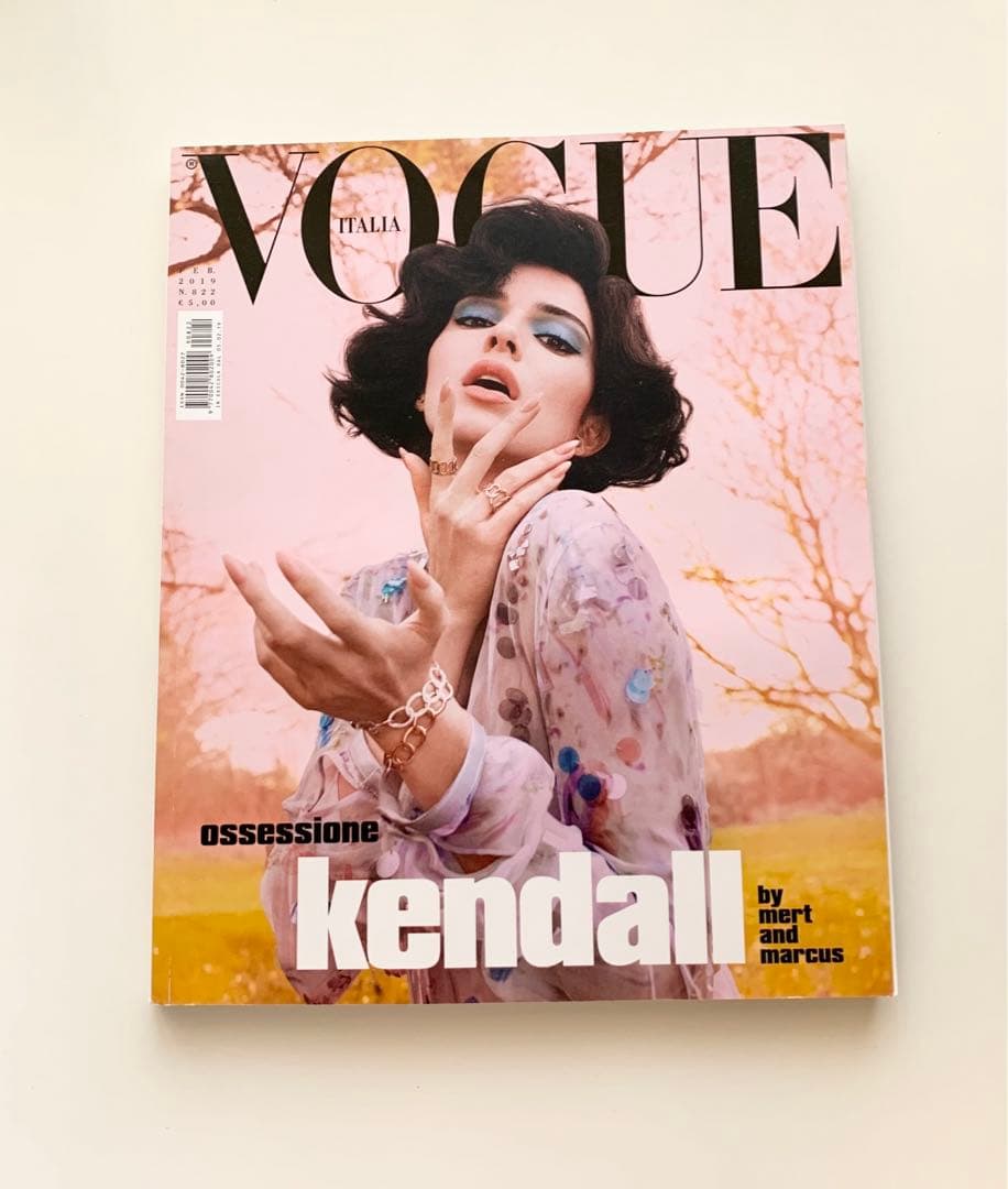 女性情報誌 Vogue Italia Feb 2019 Kendall Jenner