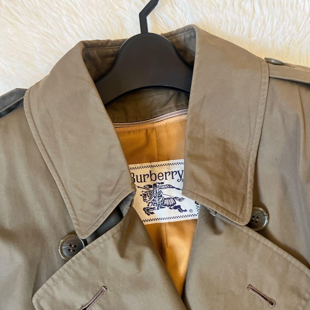 美品　大きいサイズ　バーバリー　トレンチコート　カーキ　ライナー　ノバチェック